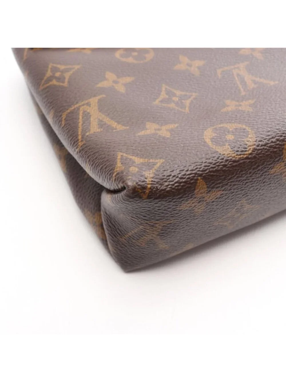 Louis Vuitton Shoulder Bag Sun Placido Monogram Noir Canvas Leather